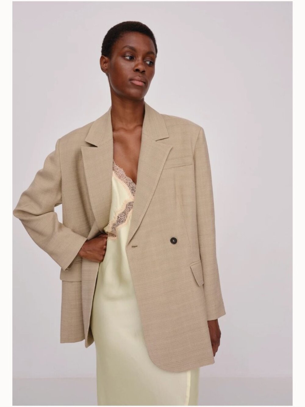 BIRGITTE HERSKIND Verner Blazer, oversized, Sz 32. - Picture 3 of 15
